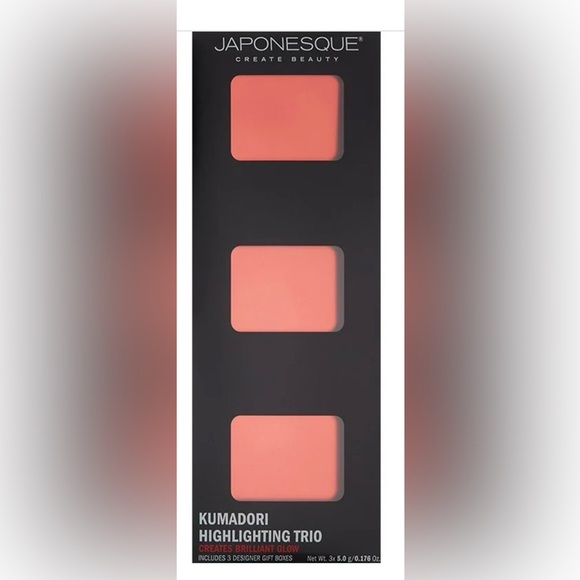 Japonesque Kumadori Highlighting Trio includes 3 shades - Picture 2 of 2